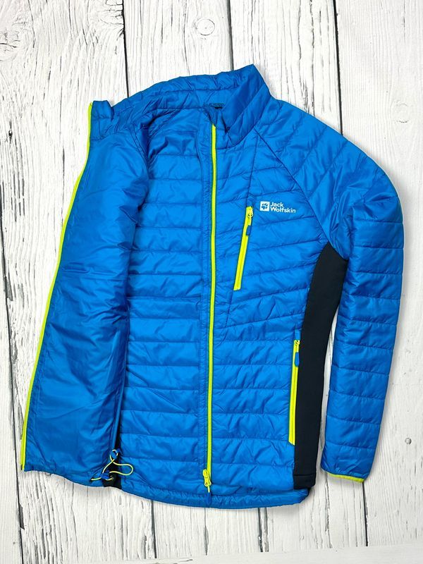 Jack Wolfskin Izolacyjna Kurtka Trekkingowa Męska Pikowana Primaloft r