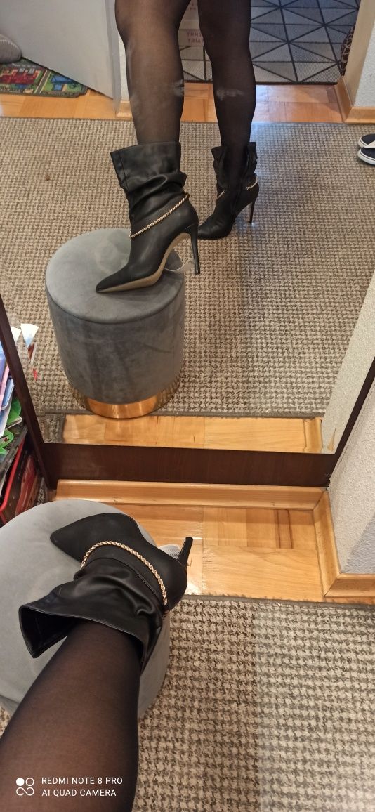 Botki 39 Quazi buty damskie kozaki