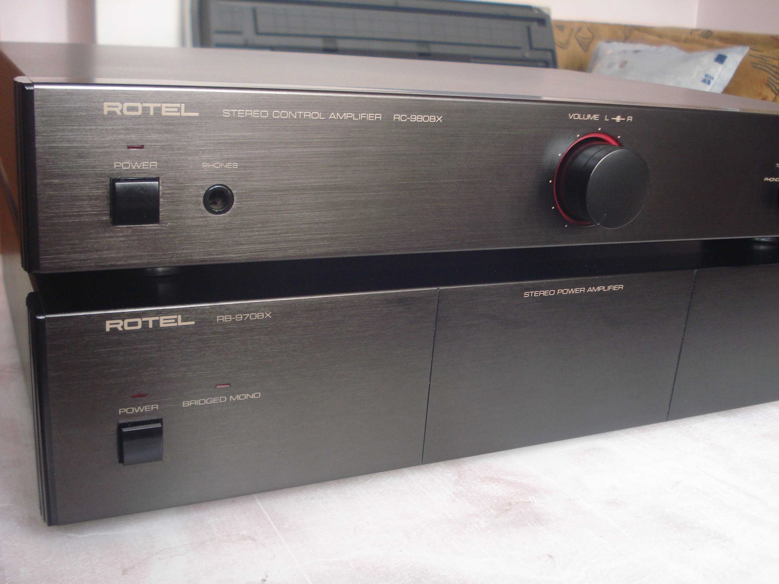 Підсилювач "Rotel" RC-980BX / RB-970BX, тюн. RT-02