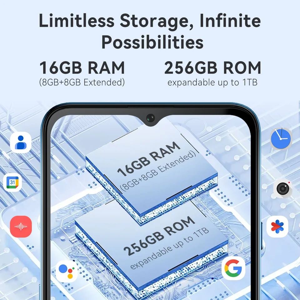 Смартфон Cubot Note 50 6,56" 90Hz 16/256GB NFC 5200mAh 50MP An13+Чохол
