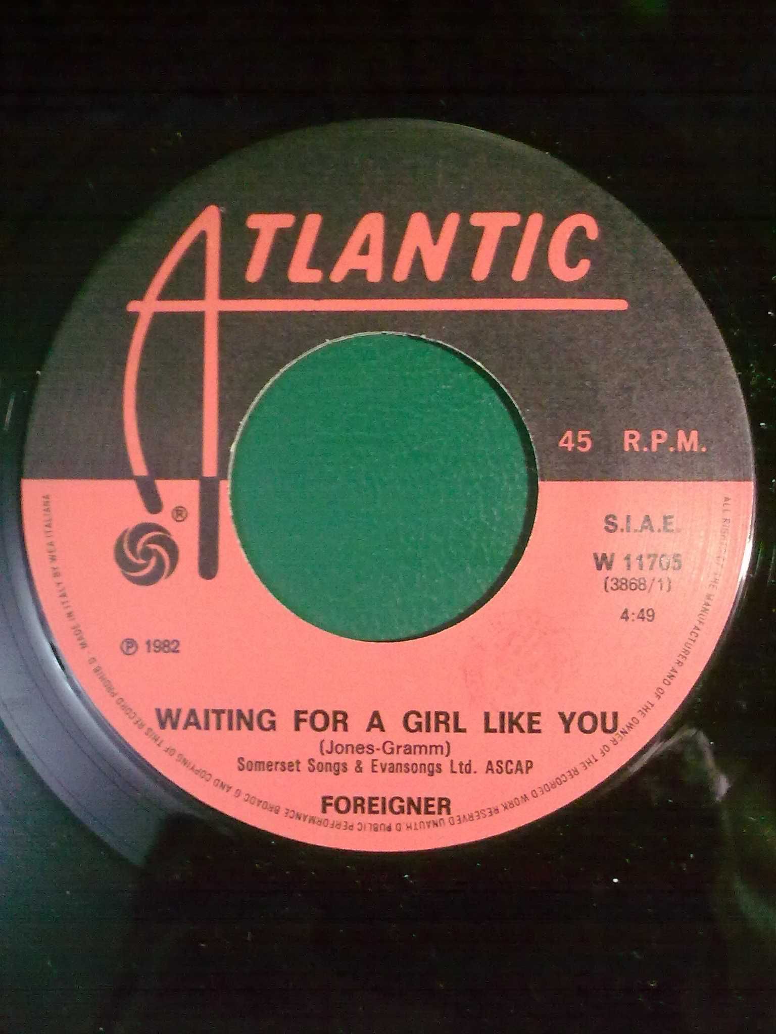Foreigner-Waiting For A Girl Like You sp 7''