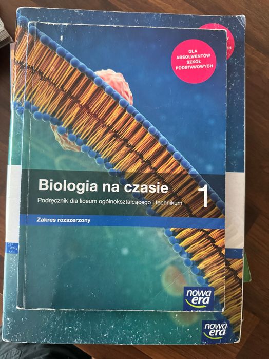 Podręcznik do biologii zakres rozszerzony 1 klasa liceum