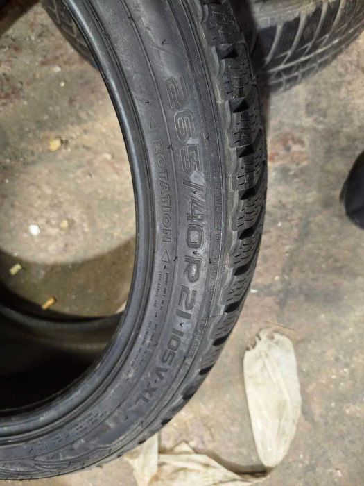 Нові шини резина зима 265/40 R21 Nokian Tyres WR SUV 3