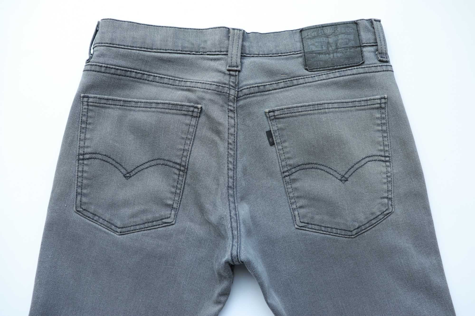 LEVIS 511 W32 L32 męskie spodnie jeansy slim fit jak nowe