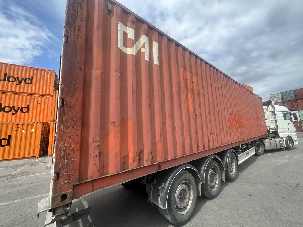 Kontener Morski 40HC uzywany one way