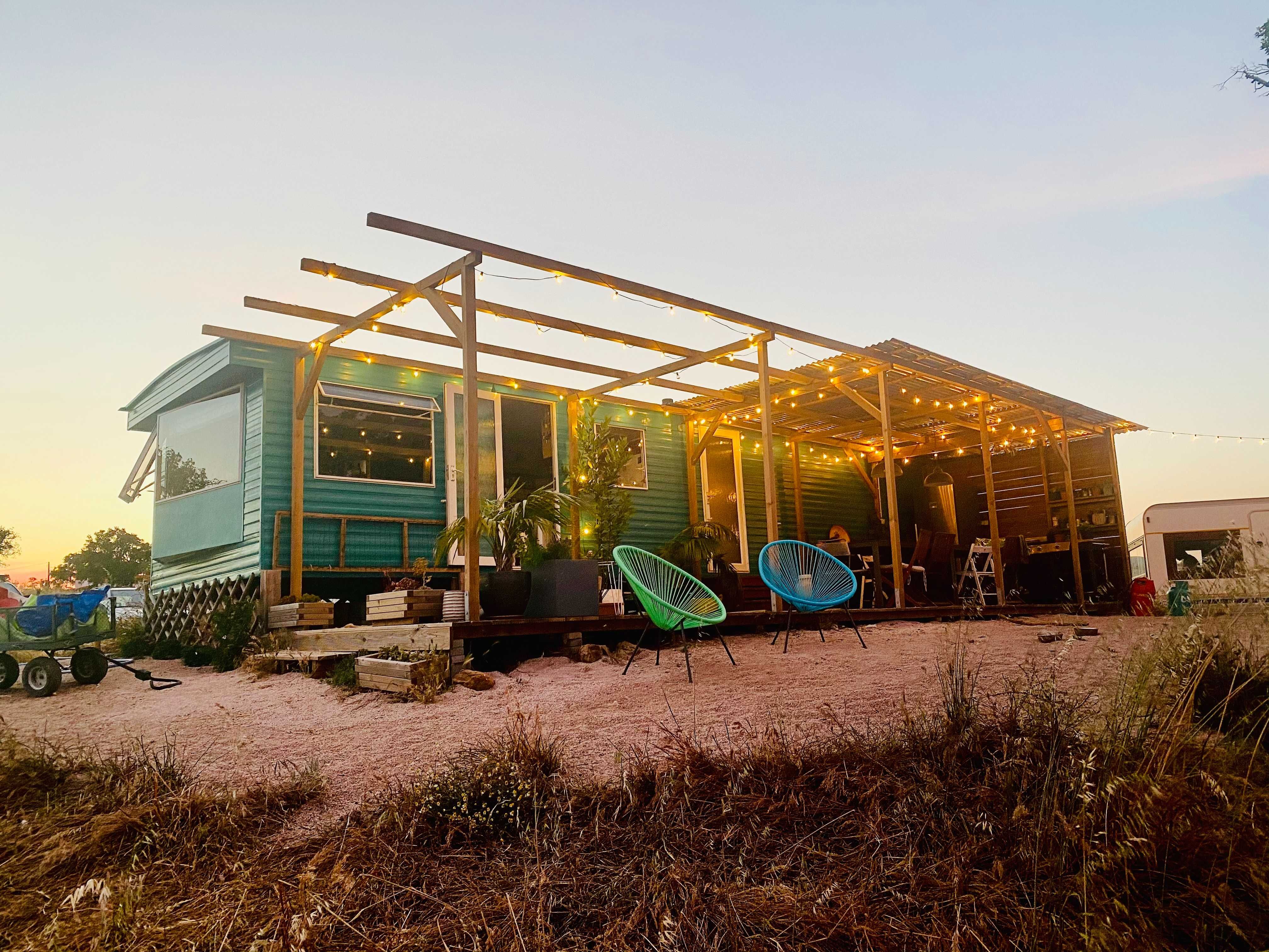 Mobile Home com 1 quarto e 1 escritório