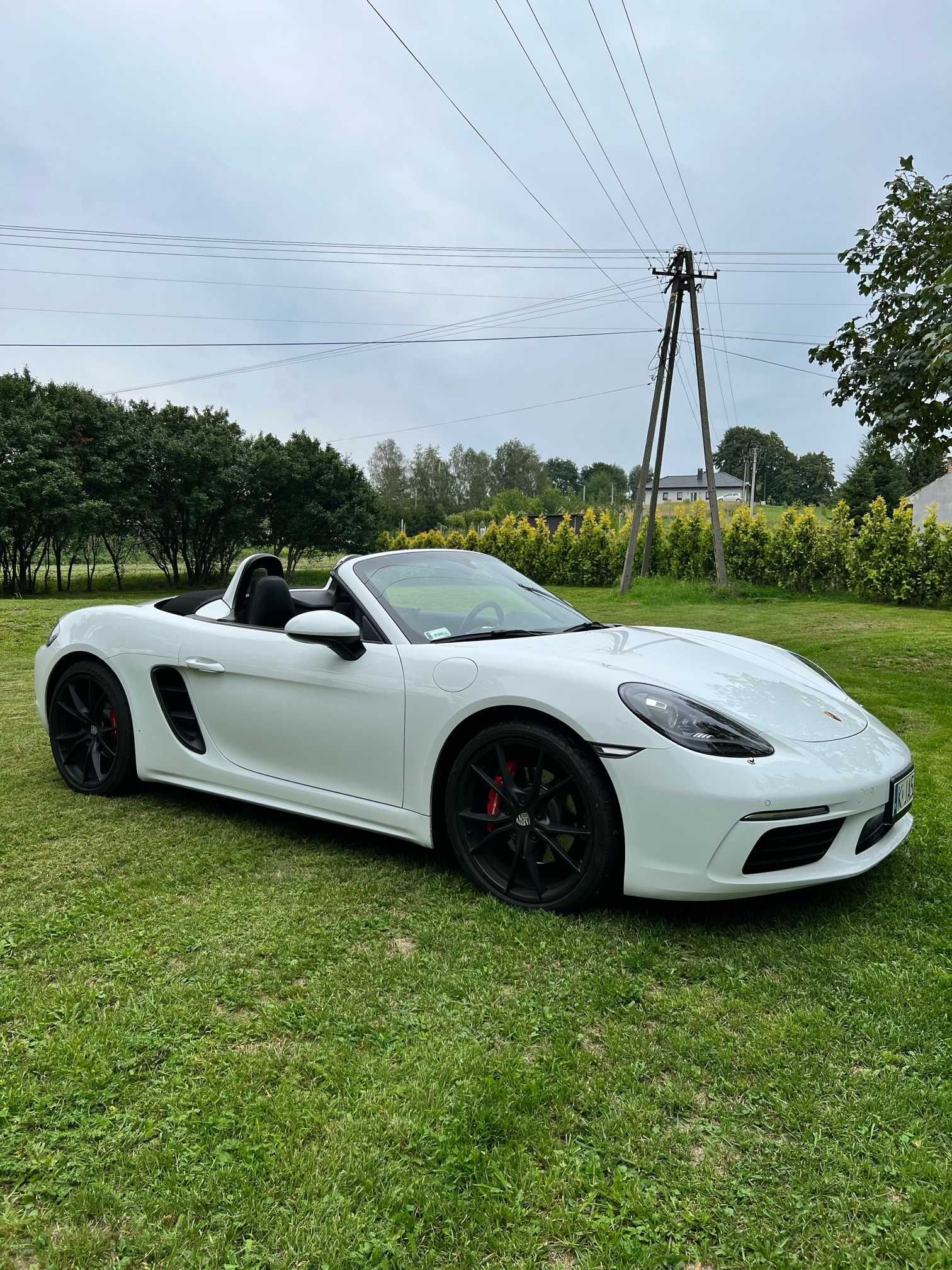 porsche 718 S boxster S 350km PDK cabrio tempo akt wydech