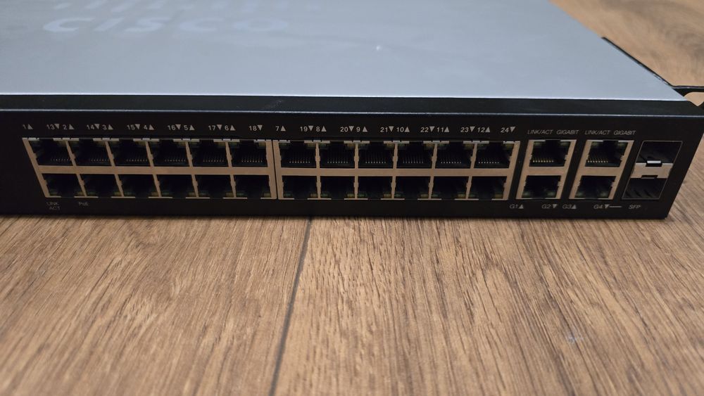 Switch POE Cisco 24 portas