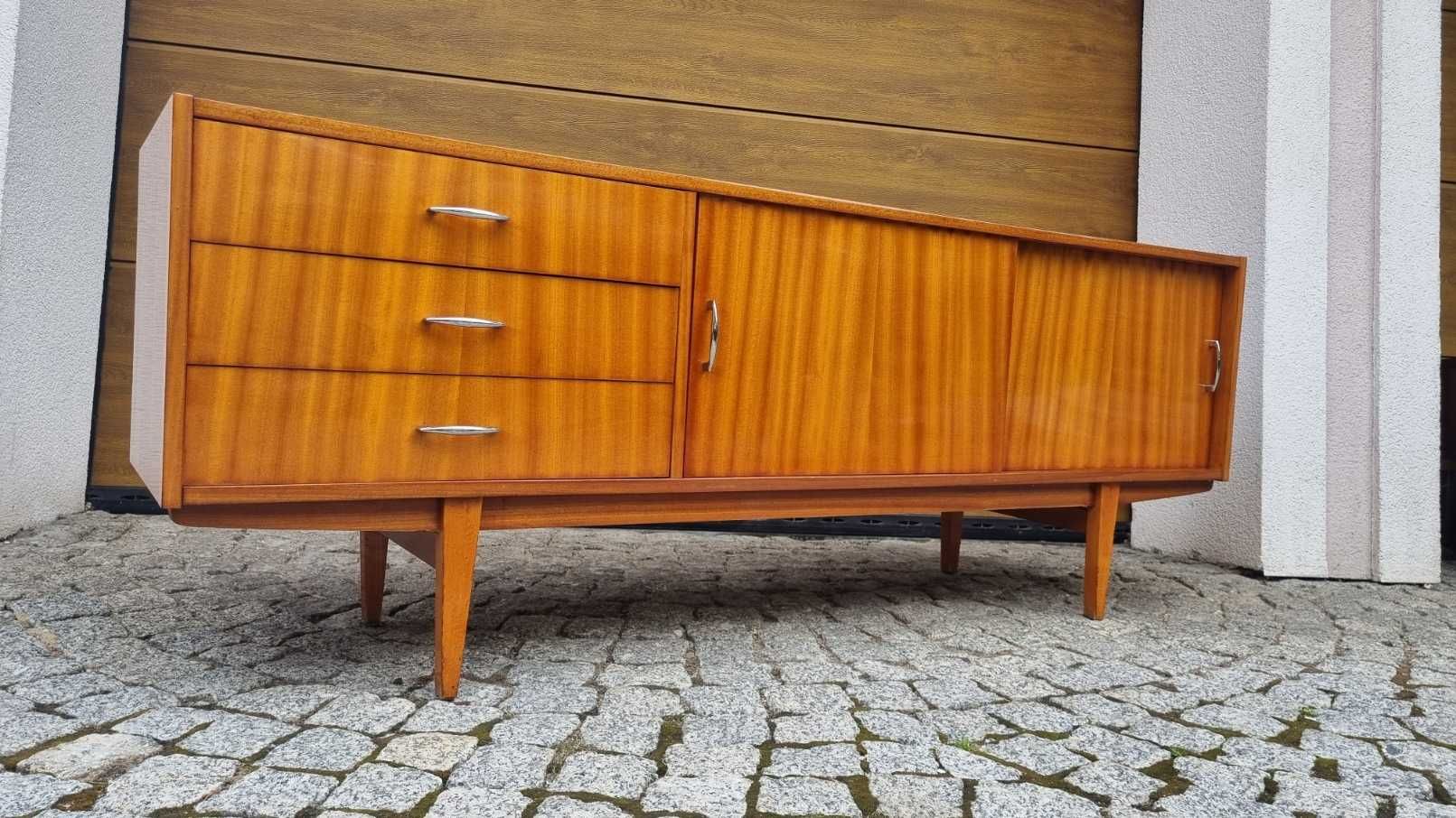 Komoda Sideboard Jamnik Violetta Design PRL Lata 70 Sideboard