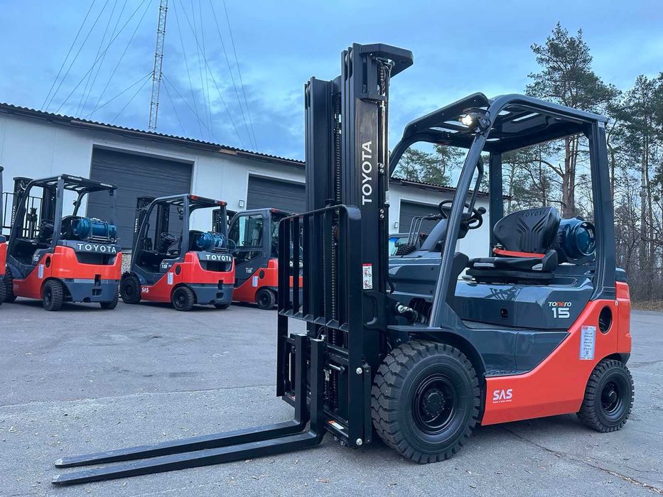 Навантажувач газовий TOYOTA 02-8FGF18, 2021 рік, погрузчик Тойота