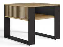 Stolik Kawowy MODERN 2P MINI SLIM Ława Salon Dąb Artisan Czarny