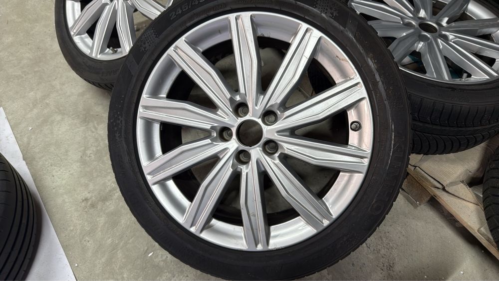 Диски 5х112 r19 с зимней резиной диски ауди бмв vw skoda