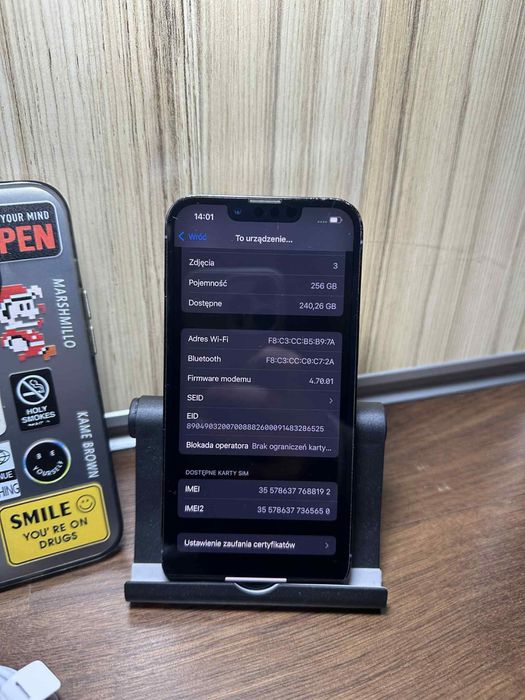 Iphone 13 pro 256 GB Sierra blue