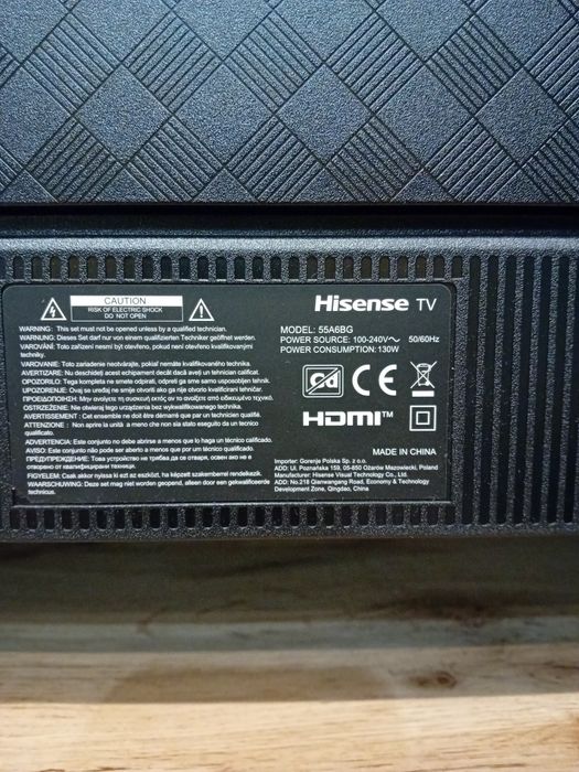 Telewizor Hisense 55 cali