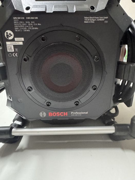 Coluna de som bluetooth marca bosch