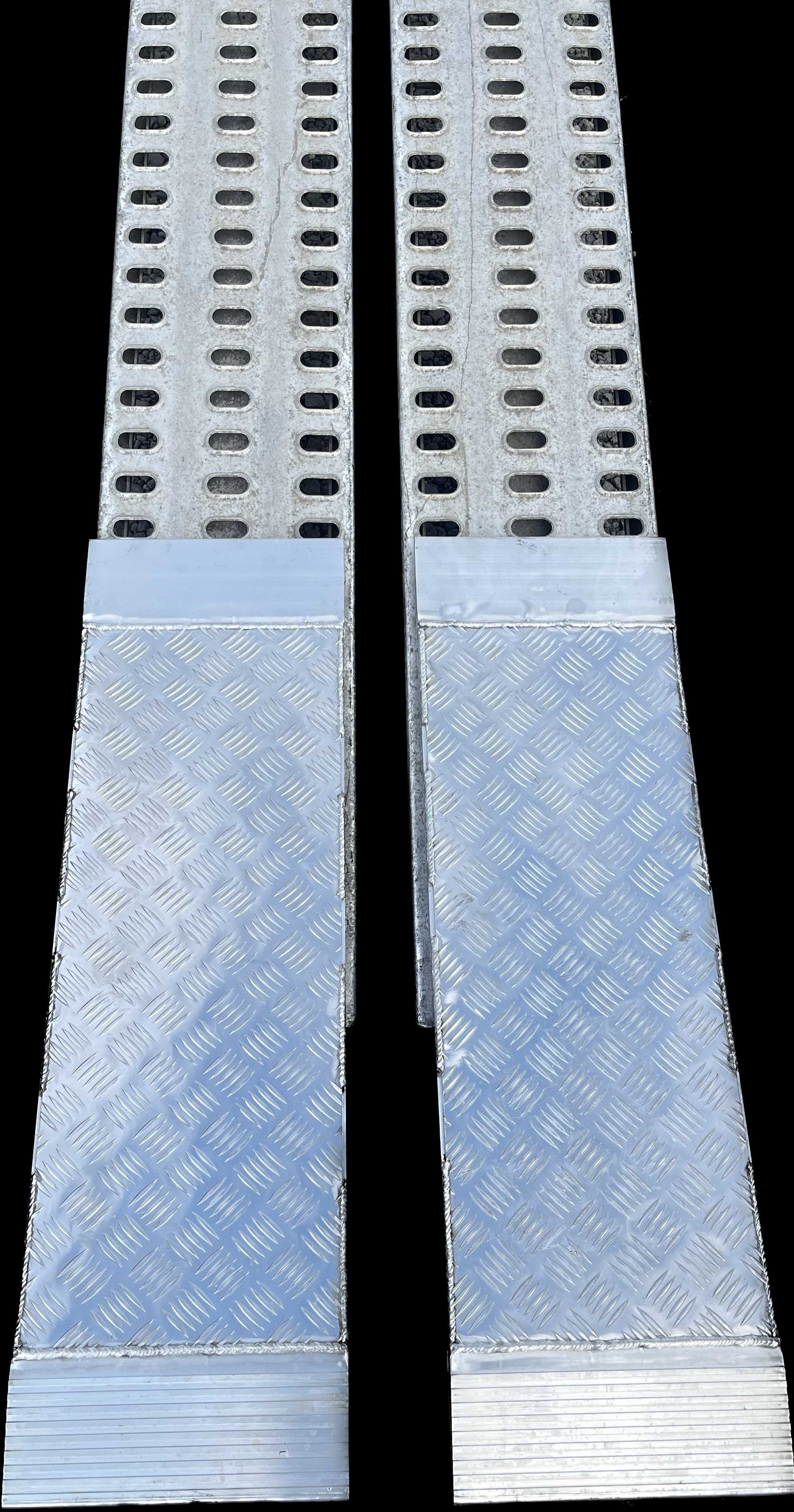 Alu Rampa Przedłużka Trap Najazd Aluminiowy 100x30-3mm