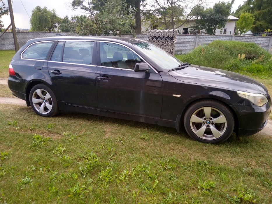 Karoseria BMW E60 E61 BLACK SHAPPIRE Maska Zderzak Błotnik Drzwi Klapa