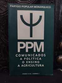 PPM Comunicados a Política o Ensino a Agricultura