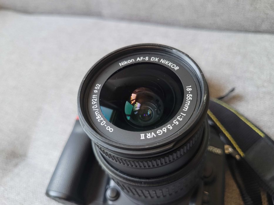 Nikon D7200 + obiektyw nikkor 18-55mm