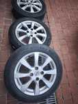 Opony letnie  na felgach Opel