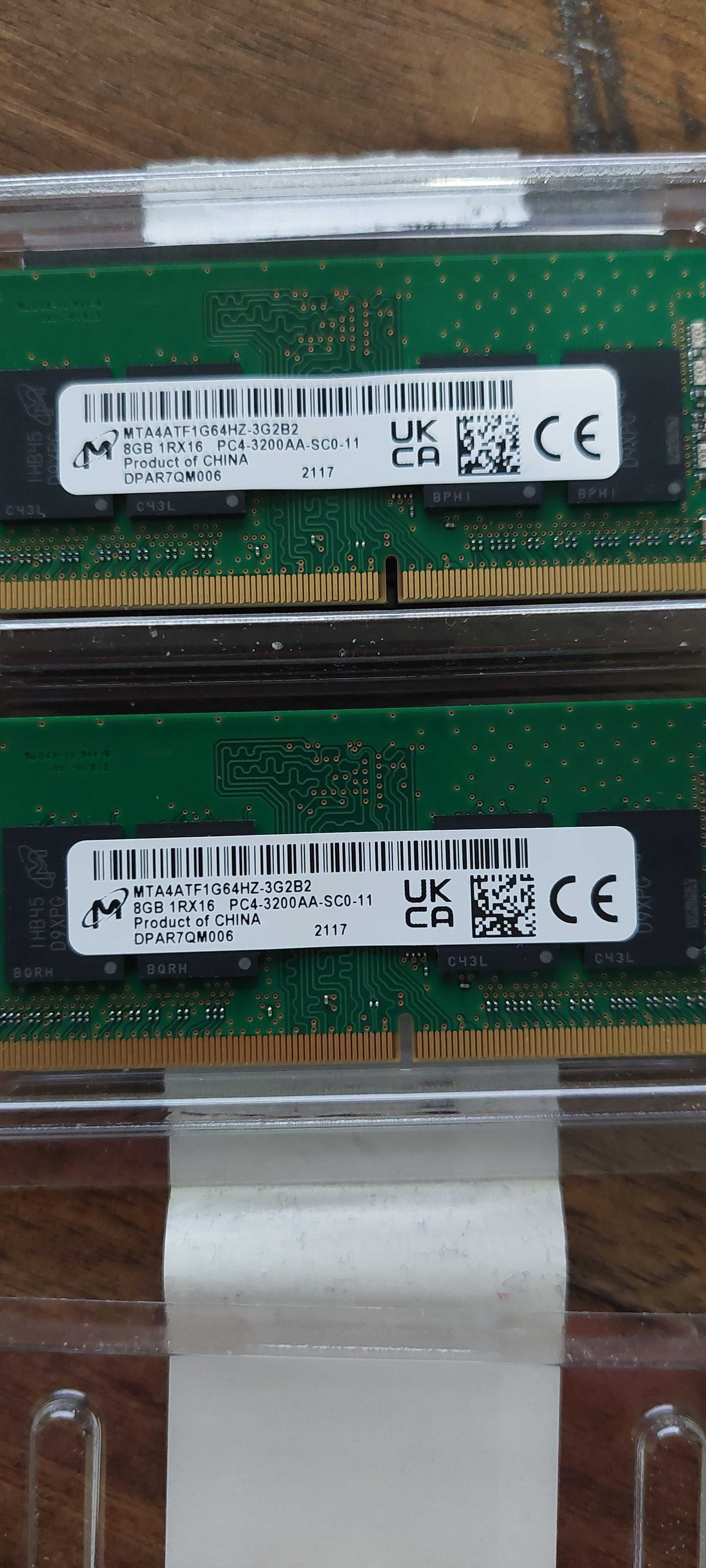 SODIMM DDR4-3200 MHz 2x8GB