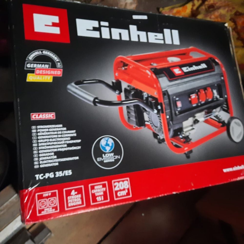 Генератор бензиновый Einhell TC-PG 35/E5 2.6/3.1 кВт