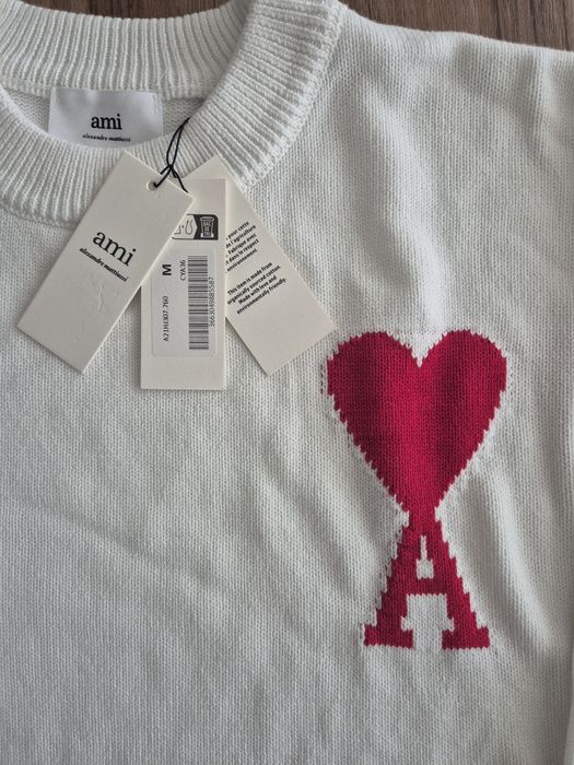 Camisola AMI Paris Branca