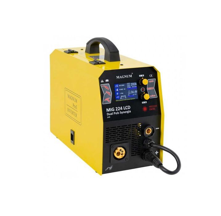 Spawarka MAGNUM MIG 224 LCD DUAL PULS -Najtaniej -Negocjuj
