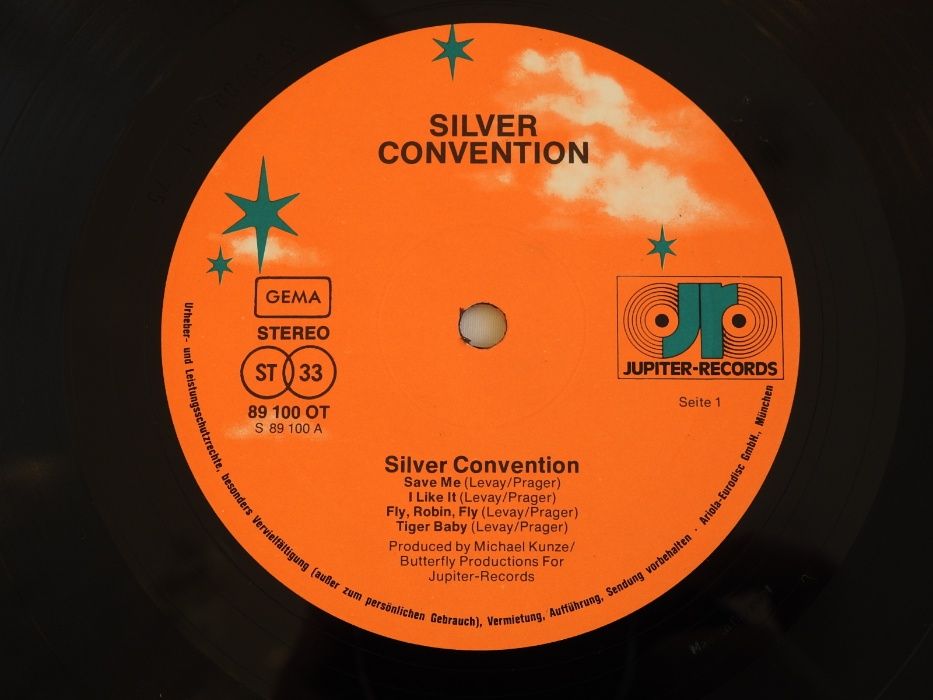 Silver Convention Save Me оригинал 1975 Germany пластинка 1 press EX