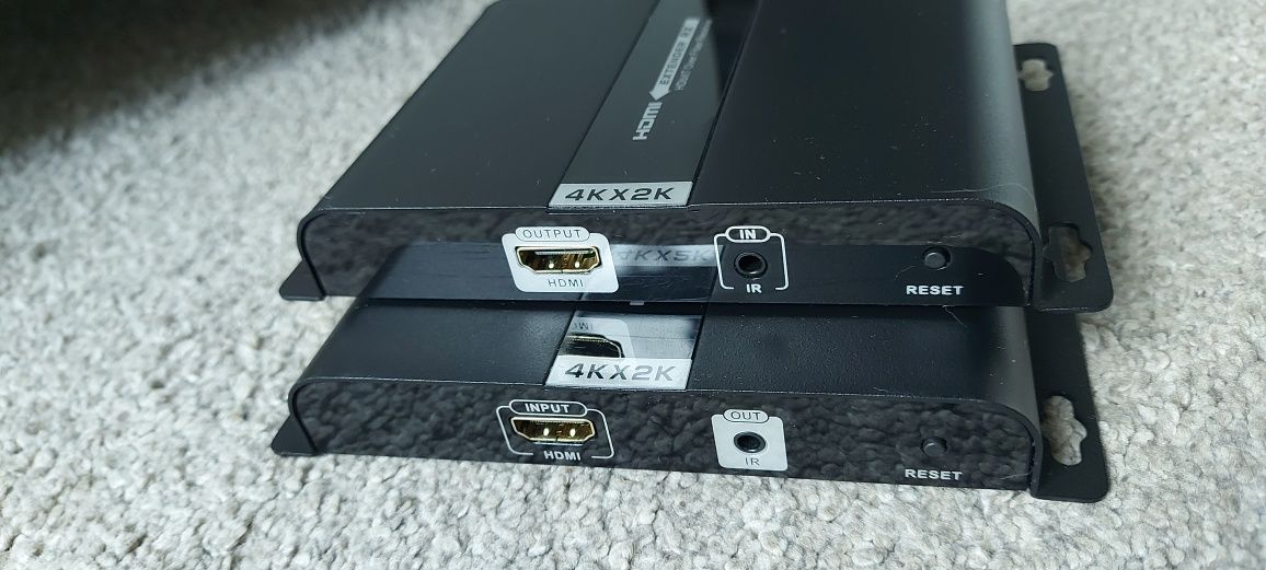HDMI extender по оптичному кабелю б/в