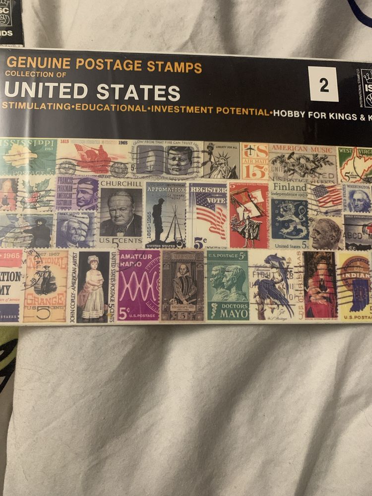 Набор марок коллекционных