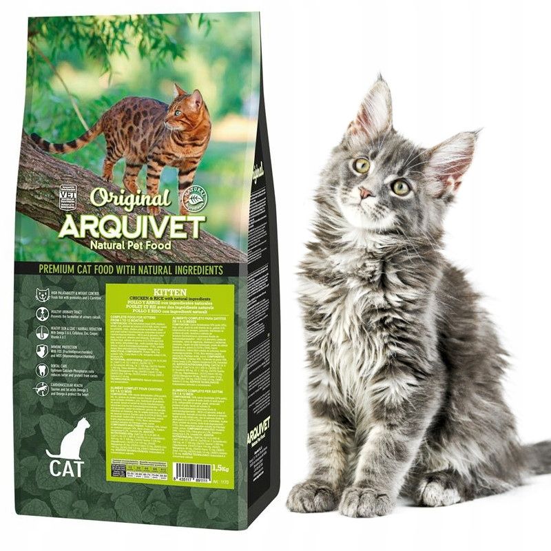 Arquivet Cat Original Kitten dla kociąt z kurczaki