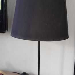 Candeeiro preto 70cm