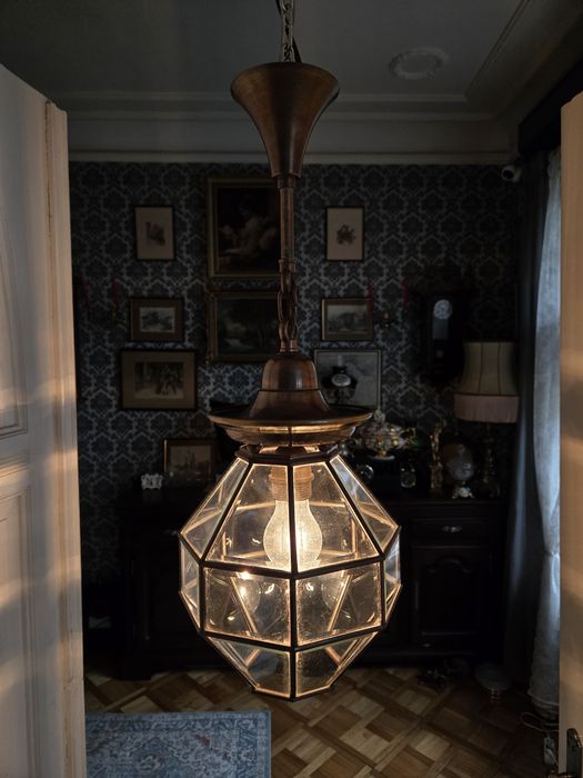 Lampa Lampion Żyrandol do Holu Wiatrołapu Salonu Sypialni Kalisz