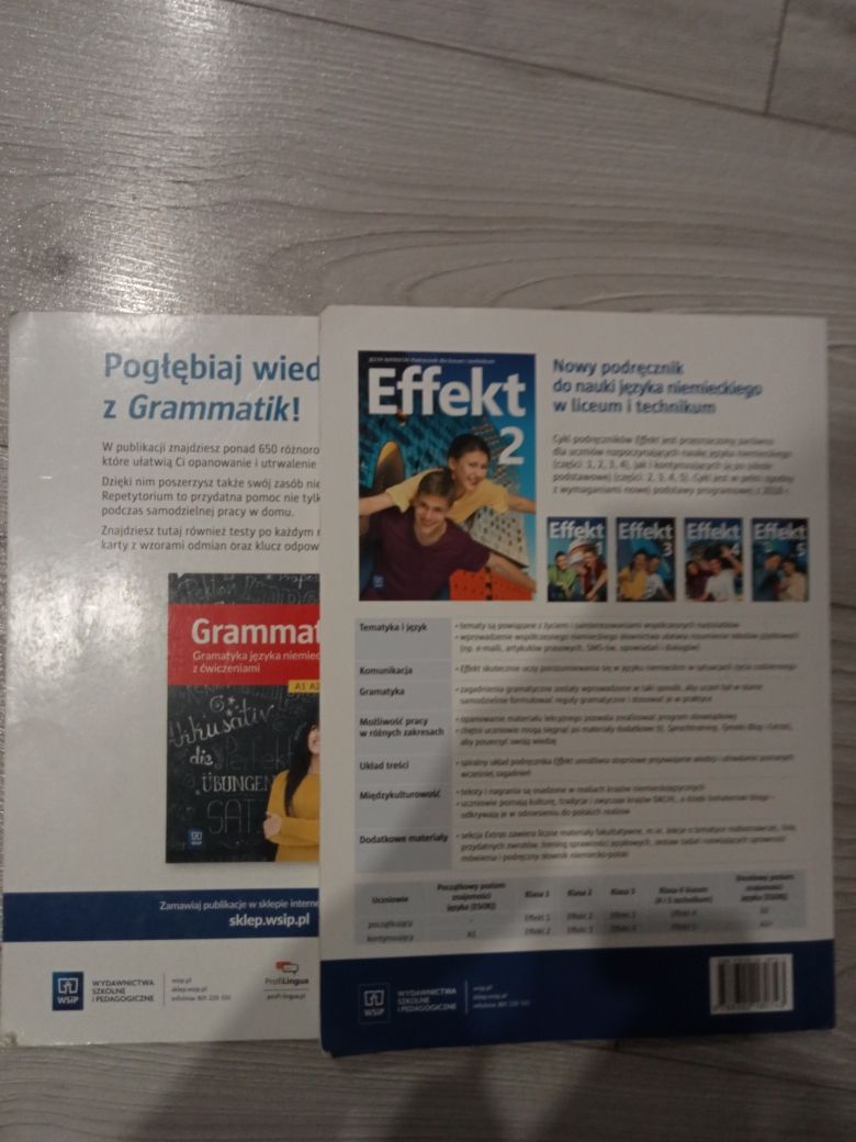 Podręcznik i ćwiczenia do języka niemieckiego