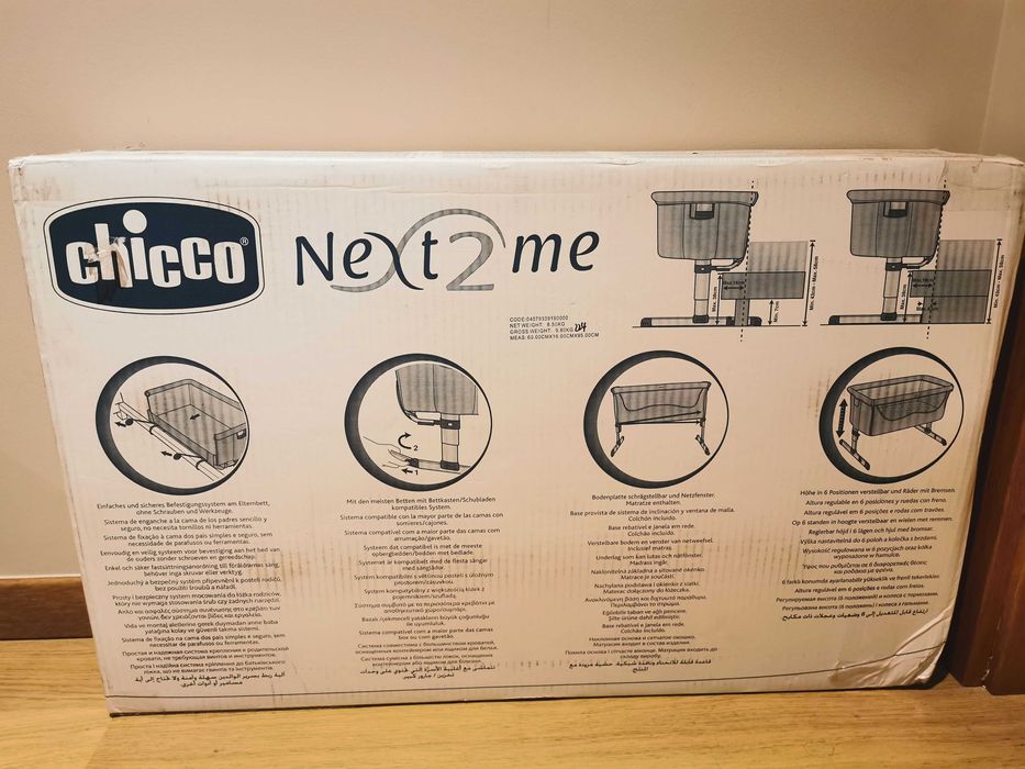Berço Chicco Next2me Next to me Essential