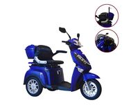 ELECTRORIDE: Skuter trójkołowy FASTI 3 uchwyt na kule + pokrowiec