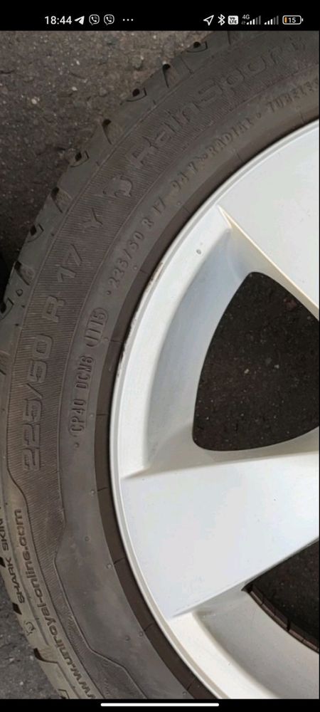 Продам колеса на 225-40-17. 5.120