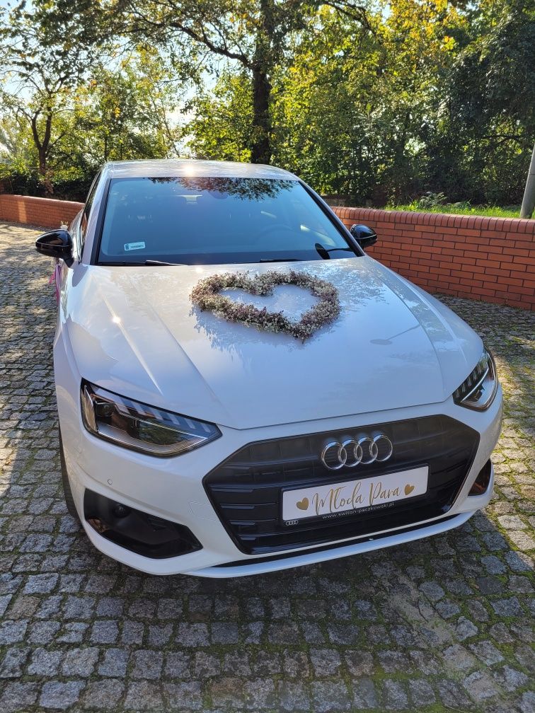 Auto do ślubu samochód na wesele Audi A4 Żary Zielona Góra