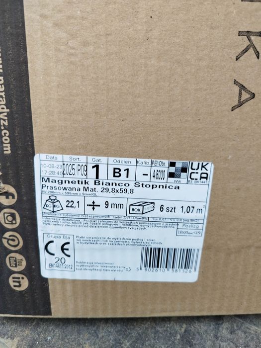 Sprzedam stopnica biala