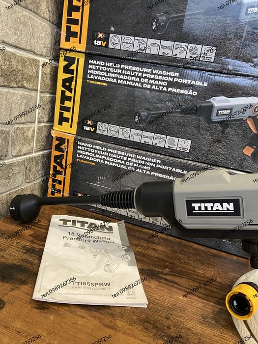 Мийка акумуляторна, высокого давления,тиску акумуляторная TITAN АНГЛІЯ