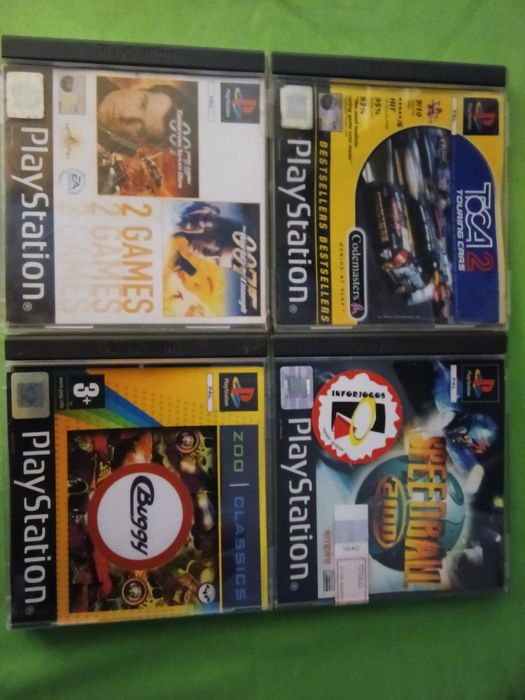 4 jogos PlayStation 1