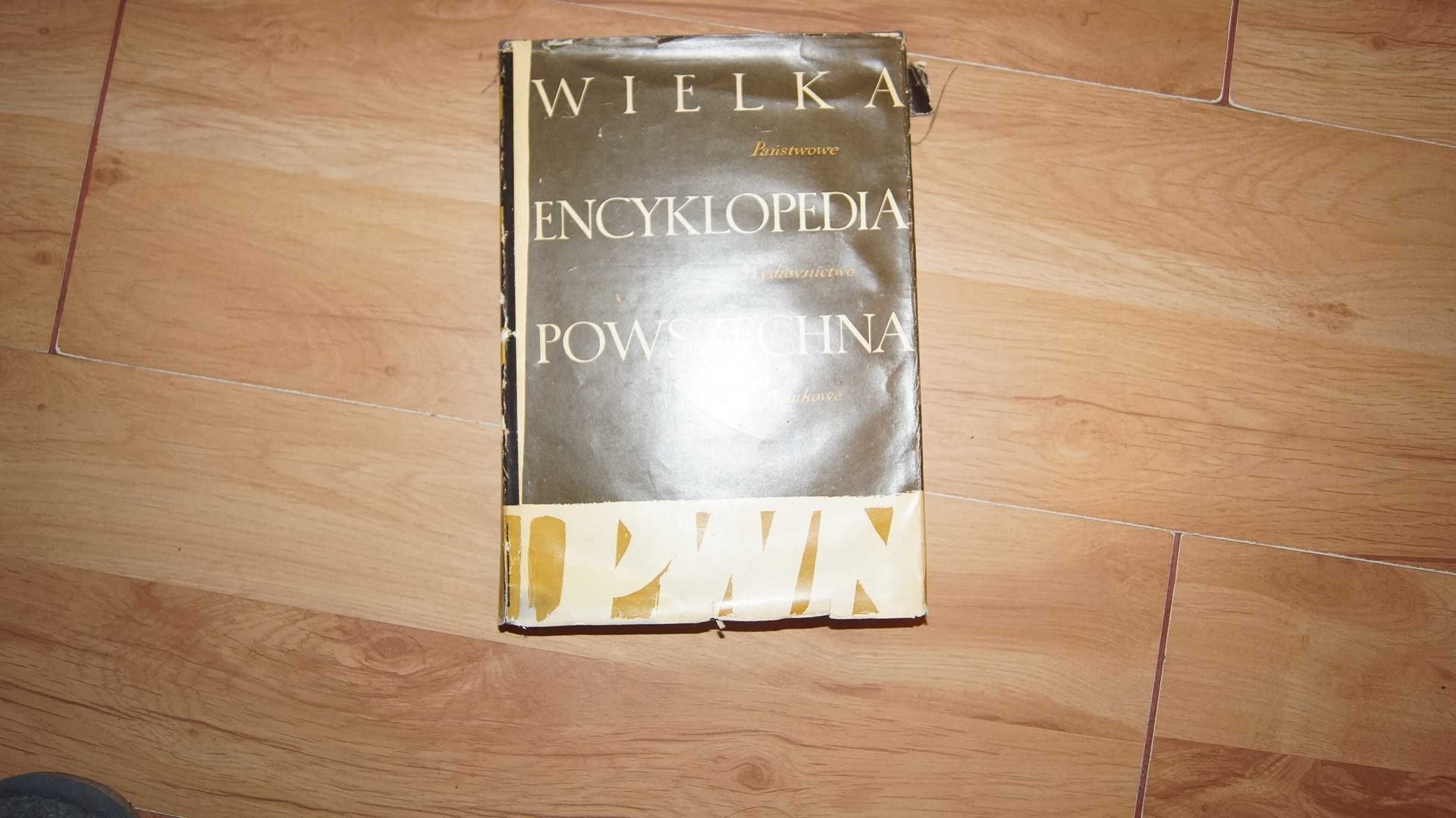 Wielka Encyklopedia Powszechna PWN  1962r 12 tomów cena za całość