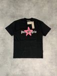 M,L | Футболка Palm Angels Star Sprayed T-Shirt Black/Pink.