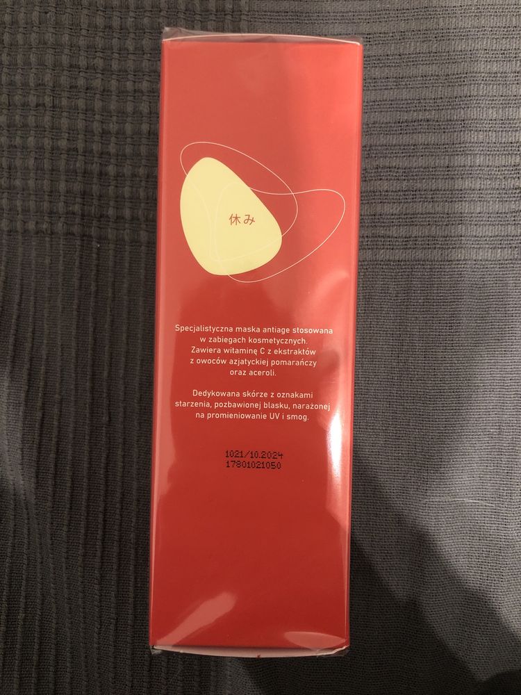 Yasumi PRO Vitamin C shock mask antiage 50ml NOWA!