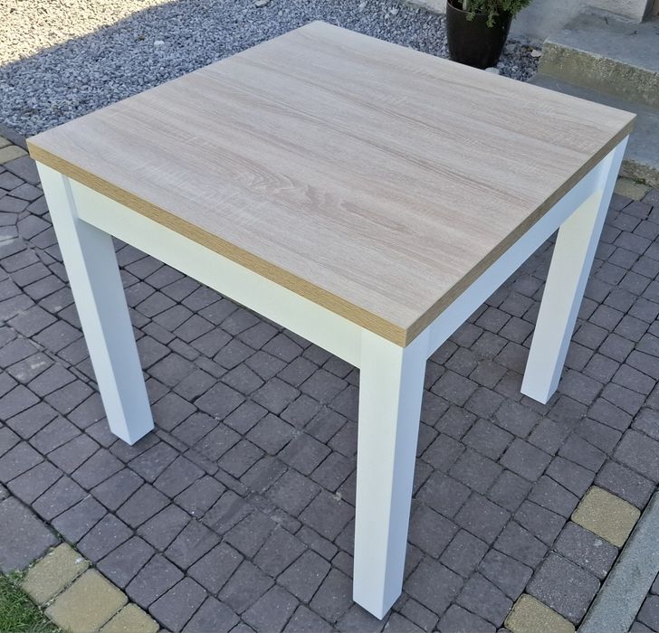 Stół kwadratowy rozkładany 80x80x160 LOFT Dużo kolorów każdy wymiar