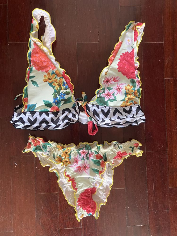 Bikini colorido Shein