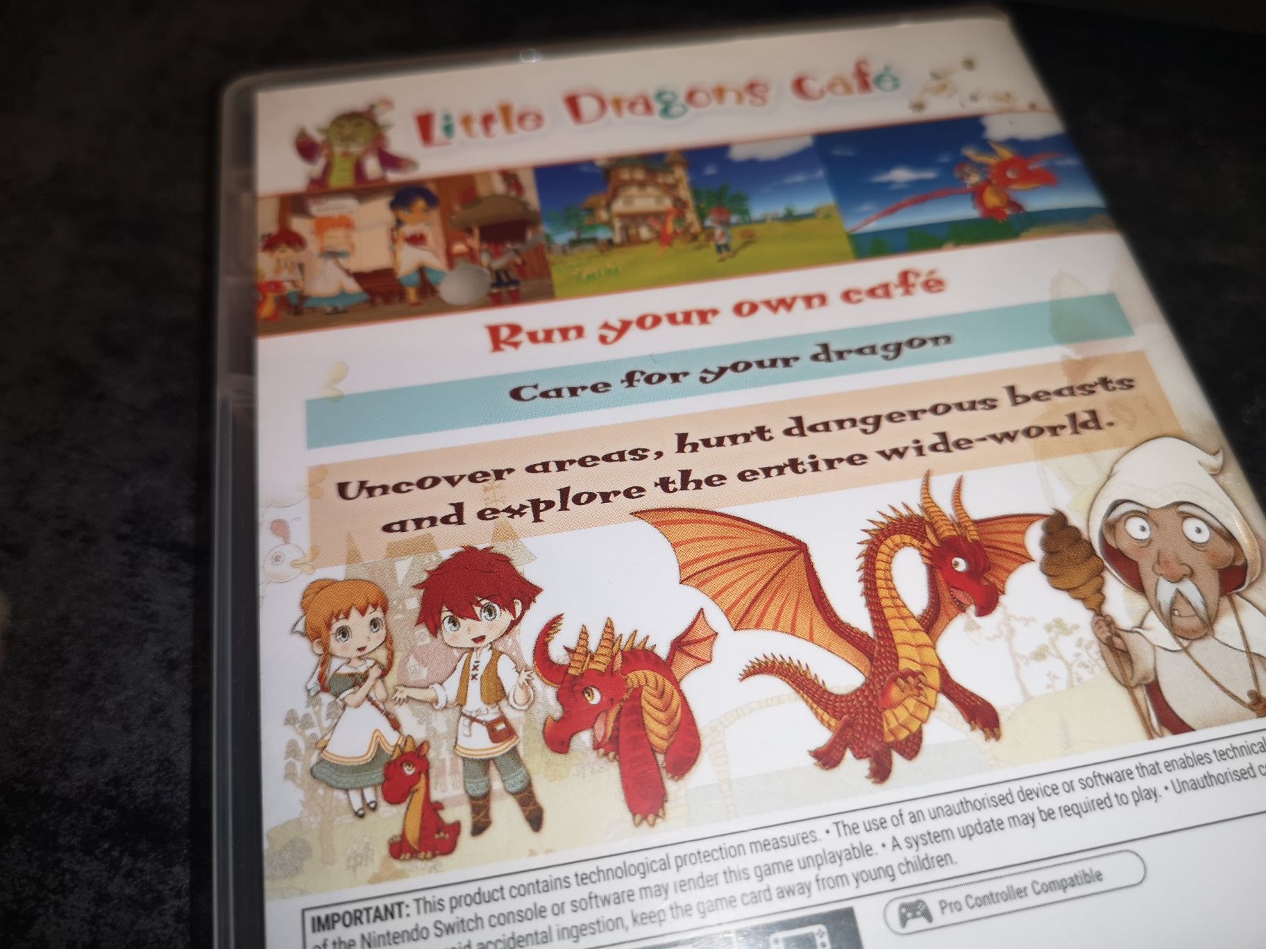 Little Dragons Cafe Nintendo Switch (możliwość wymiany) kioskzgrami