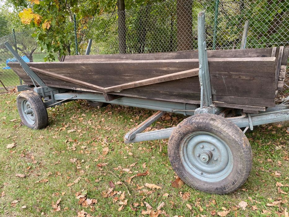 wóz do traktora, wóz konny, ozdobny, zabytkowy