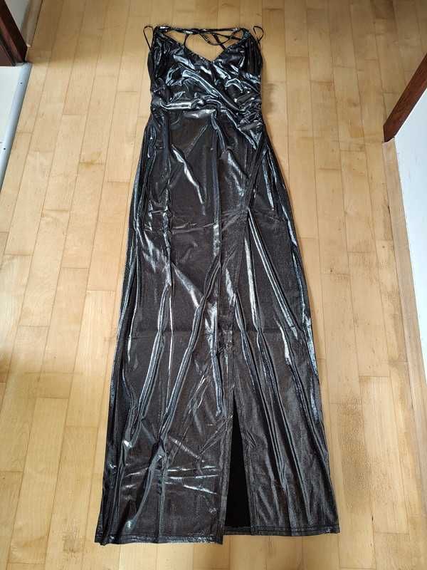Długa wieczorowa suknia Bonprix - r.36-38 (nowa bez metki)